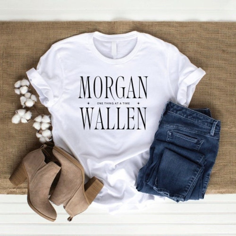Morgan Wallens One Night At A Time World Tour Tshirt Country Music Shirt